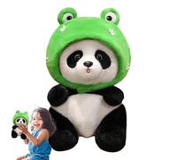 Peluche Panda,Peluche Panda,Giocattolo Panda gigante in Peluche | Decorazione della casa del giocattolo del fumetto Peluche Giocattoli di Sonno Morbido per Ufficio Casa Auto