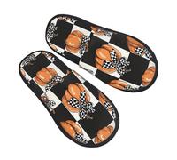 Peluche Pantofole da Interno Autumn Flower Leaves Fall Fall Maple leaves Scarpe da Casa Moda Slippers per Invernali Interne Casa L