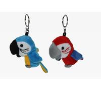 Peluche Pappagallo Uccello Portachiavi Colore Casuale 1017137