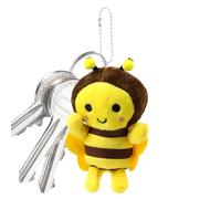 Peluche Peluche Peluche Pendente a Animale Morbido Giocattolo Miniatura Bbelle da Collezionare Il carattere Soffice | Adorabile Ape in Peluche per la Decorazione della Borsa della Scuola