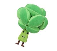 Peluche per cani con cigolio - Palla interattiva a forma di broccoli