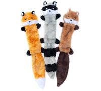 Peluche per cani con fischietto, giocattoli interattivi per cani di taglia grande, design resistente, senza imbottitura, lunghezza 45 cm, di