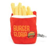 Peluche per cani Gloria Rosso Poliestere polipropilene Patate Fritte