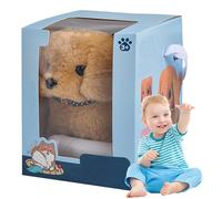 Peluche Per Cani Robot - Giocattolo Interattivo Per Cuccioli Che Abbaiano A Piedi, Animale Domestico Elettronico In Morbido Peluche | Regalo Per Giochi All'aperto Al Coperto Per I Più Piccoli, Cucciol