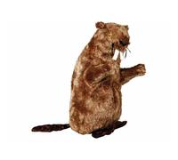 Peluche per cani Trixie Poliestere Stoffa Castoro 40 cm Marrone