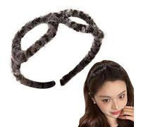 Peluche per capelli, peluche fascia | Brava per la cura della pelle a di occhiali | Fashion Leopard Stampa Capelli a cerchio per donne e ragazze, accessori per capelli