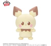 Peluche Pichu Poke Peace Mechamofugutto Pokepeace grande imbottito Big Japan