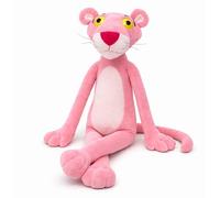 Peluche Pink Panther 35 cm - Morbido e Soffice Peluche | Prodotto Ufficiale con Licenza - Ideale come Regalo per Bambini e Adulti - con Set di Adesivi