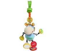 Playgro Kinderwagenanhänger Klipp Klapp Pferd, Ab 0 Monate, Dingly Dangly Clip Clop, Blau/Bunt, 40145