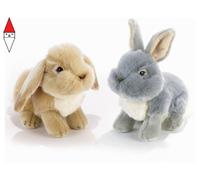 PELUCHE PLUSH-COMPANY ARVEY CONIGLI 2 COL. ASST. H. 23 CM.