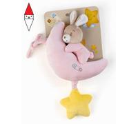PELUCHE PLUSH-COMPANY BABYCARE CONIGLIETTA LUNA CARILLON 35 CM.