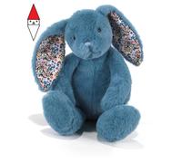 Plush & Company Peluche Fiore Bunny Blue Peluches Giocattolo, Regalo Originale per Bambini, Compleanno Ragazza Ragazzo, Lunghezza 37 cm