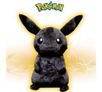 Peluche Pokèmon Black Pikachu in Cotone Morbido Originale Anime 30Cm