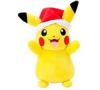 PKW - 8" Seasonal Plush (Holiday) Pikachu with Santa Hat - W4