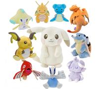 Peluche Pokémon Pokopia Light Color Pikachu Espurr Jirachi Raichu Blastoise Magikarp Lapras Vaporeon Eevee Lugia, Regalo