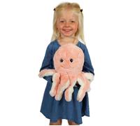Peluche Polpo - GIPSY TOYS - Rosa, 32 cm