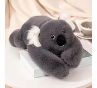 Peluche Ponderato 65cm Panda Rosso, Cuscino Abbraccio Per Ansia Per Aiuto Nel Sonno E Sollievo Dallo Stress Per Adulti E Bambini Koala 30cm