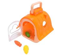 Peluche Pulcino Saltatore Elettrico Giocattolo Interattivo Soffice e Soffice per Bambini Ragazzi e Ragazze, Qualità Artigianale, per Feste di Compleanno (1x Giocattolo del Pulcino, 1x Casa)