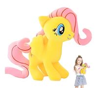 Peluche Rainbow Dash Pupazzo,20 cm Peluche Unicorno Bambola Unicorno Peluche Cavallo Giocattolo Plush Toy Figure Rainbow Dash Peluche per Regalo Compleanno Ragazzi e Ragazze