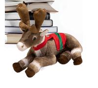 Peluche renna | Decorazione per la casa, renna dolce - Bambole con | Bambole Renna Coccole con Legno Per Adulti Ragazze Soggiorno Camera Da Letto Divano Ufficio Auto Festa