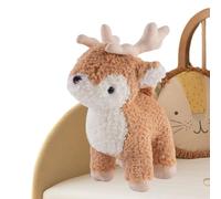Peluche Renna di Natale - Soffice peluche, Affascinante per dormire con cervo, Morbida idea regalo per per bambini, Ornamento decorativo festivo | Ideale per la decorazione domestica d
