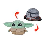 PELUCHE REVERSIBLE GROGU MANDALORIANO STAR WARS 10CM