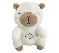 Peluche Rilassante Que, Animale Di Peluche Dormire - Carriolino di Peluche calmante e rannicchiato,Capibara Rilassante per alleviare lo stress con Luci Musicali sensoriali e Movimento di zione ritmica