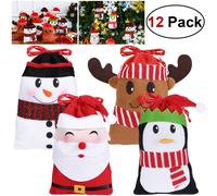Peluche Sacchetto Di Caramelle Natalizie Piccoli Sacchetti Per Dolci