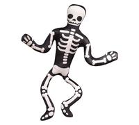 Peluche scheletro Halloween | decorativo con teschio realistico in stile gotico, a forma di teschio da coccolare, per decorazione, divano, auto, soggiorno, ufficio, camera da