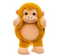 Peluche Scimmia Comfort Fun - Giocattoli interattivi morbidi e realistici | Simpatico giocattolo confortevole per i bambini, la stanza dei ragazzi, la ricreazione, la casa, le vacanze, la camera da