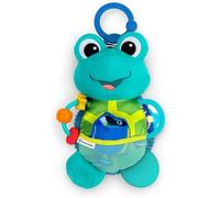 Peluche Sensoriale Baby Einstein Neptune Multicolore 7 Texture Crinkle Clip