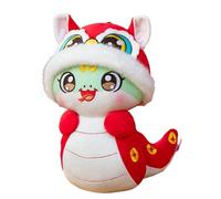 Peluche Serpente Del Capodanno Cinese - Bambola Mascotte Dello Zodiaco 2025, Poliestere, Morbido, Imbottito, Ricordo Decorativo | Peluche Per L'anno Del Serpente, Decorazione Della Casa, Esposizione I