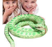 Peluche Serpente - Morbido Compagno Soffice | Serpente Farcito Realistico, Peluche Colorato Da 110 Cm Per La Cameretta Dei Bambini, Gioco Nella Giungla, Regalo Di Compleanno, Giocattolo Educativo