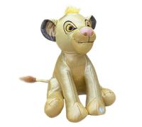 PELUCHE SIMBA DISNEY 100 ANNIVERSARIO CROMATO OLOGRAFICO CON SUONO 30 CM