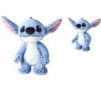 Disney Live Action Stitch 25 cm, peluche morbido e realistico, per bambini sin dai primi mesi di vita