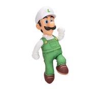 Peluche snodabile di Fire Luigi del film Super Mario Galaxy, 35,5 cm, con licenz