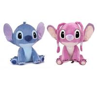 Peluche soft Cm. 30 Stitch / Angel - Soggetti assortiti