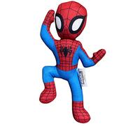 Peluche Spiderman, Marvel, action pose, pupazzo per bambini con suono, 30 cm