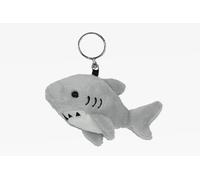 Peluche Squalo Altezza 11 Cm Portachiavi Peluche Grigio 1017141
