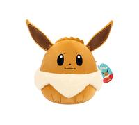 Squishmallows Pokémon Eevee - Peluche originale Eevee da 25,4 cm, con scritta "Add Eevee to your Squad", peluche di medie dimensioni, peluche ufficiale Kelly Toy
