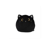 I-TOTAL ® - Cuscino decorativo per cameretta/soggiorno, soffice cuscino in stoffa a forma di animale (BLACK CAT)