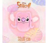 PELUCHE SQUISHY STITCH ANGEL 32 CM CUSCINO SUPER SOFT ORIGINALE DISNEY
