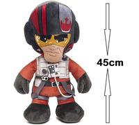 POE DAMERON 45 cm Peluche Film Star Wars VII Collezione Gioco Originale Disney