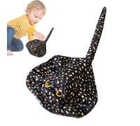 Peluche Stingray - Cotone PP 50 Cm | Animale Di Di Razza | Simpatica Bambola Manta Ray Con Motivo Leopardato Realistico | Morbido Coccoloso Per Bambini, Compleanni E Va
