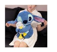 Peluche Stitch 30Cm Morbido Pupazzo Stitch Con Papera Duck