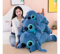Peluche Stitch Disney Gigante 100cm Blu Kawaii Morbido Cuscino Divano Bambini