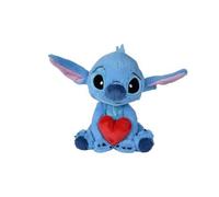 Simba Disney Stitch Holding Love Heart 25cm Plush soft toy gift for kids and adu