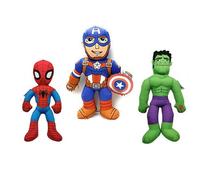 PELUCHE SUPER HERO MARVEL SONORO 50 CM ASS.
