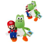 Peluche Super Mario cm.30 e Yoshi cm.20