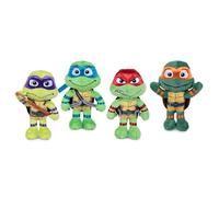 Peluche Tartarughe Ninja H 28 cm Leonardo Raffaello Michelangelo Donatello